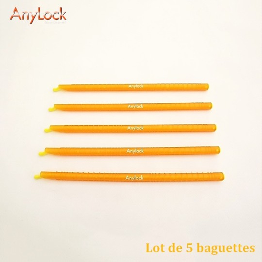 Lot de 5 Baguettes 22,5 cm - Vue 1 - coutellerie-du-sud.com