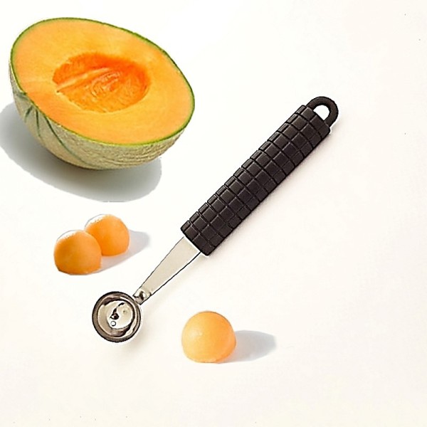 1pc/2pcs Cuillères À Boules De Melon En Acier Inoxydable - Temu Belgium
