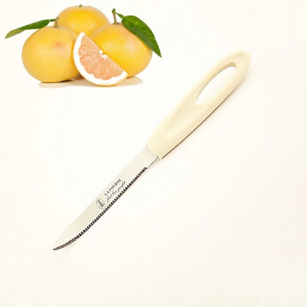 Couteau de pamplemousse Pomelo Éplucheurs d’agrumes Trancheuse en acier  inoxydable Cutter Éplucheur de légumes Gadget de cuisine, 1pcd